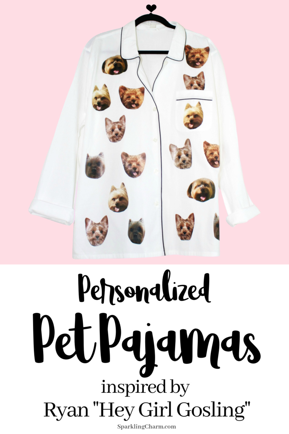 DIY Personalized Pet Pajamas (Inspired By Ryan Goslig) - Sparkling ...