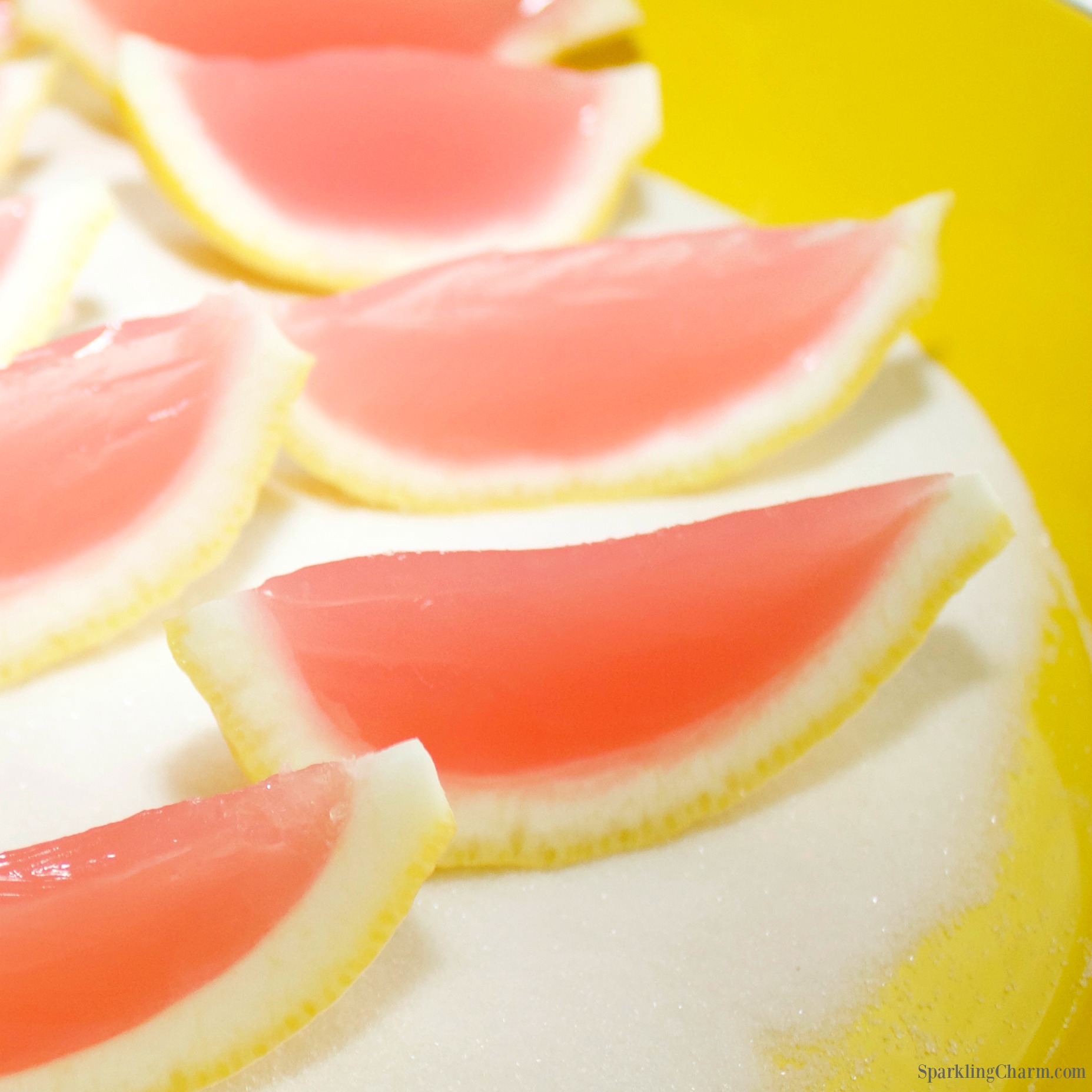 Pretty Pink Lemonade Jello Shots - Sparkling Charm: Seasonal Recipes ...