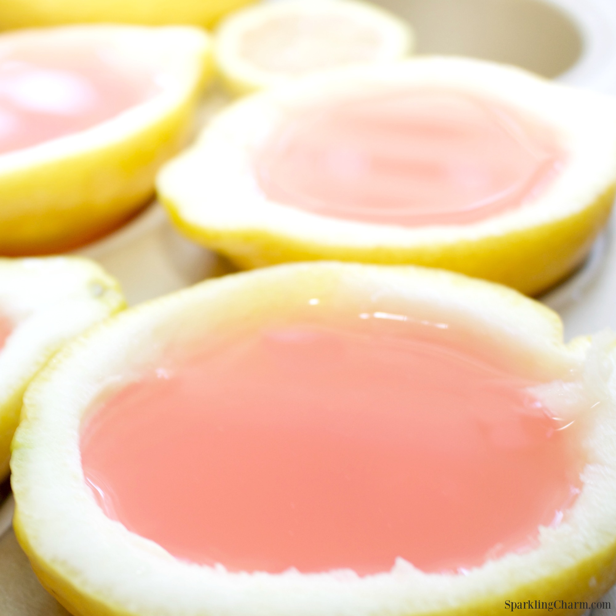 Pretty Pink Lemonade Jello Shots - Sparkling Charm: Seasonal Recipes ...