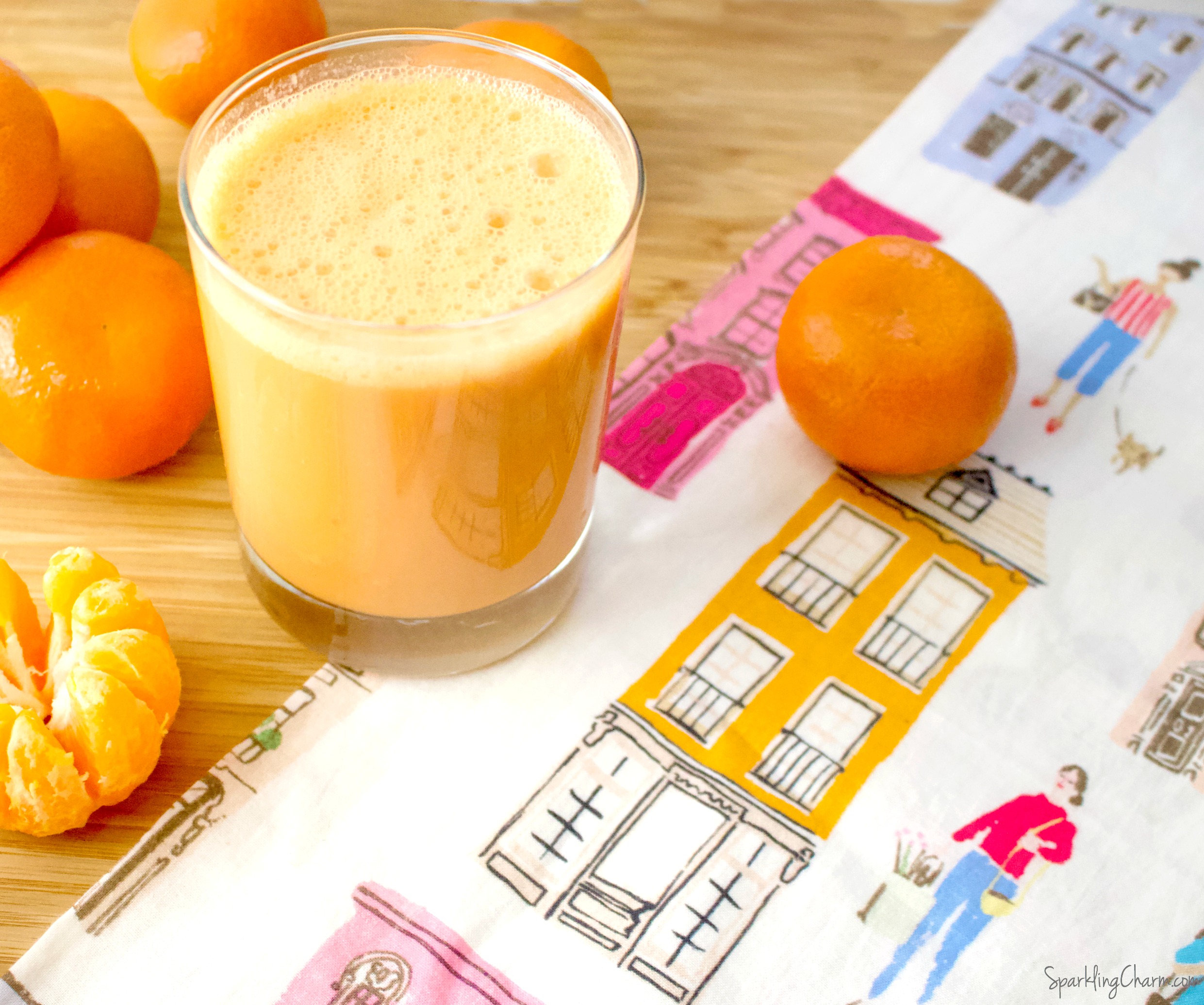 Mandarin Breakfast Smoothie - Downshiftology