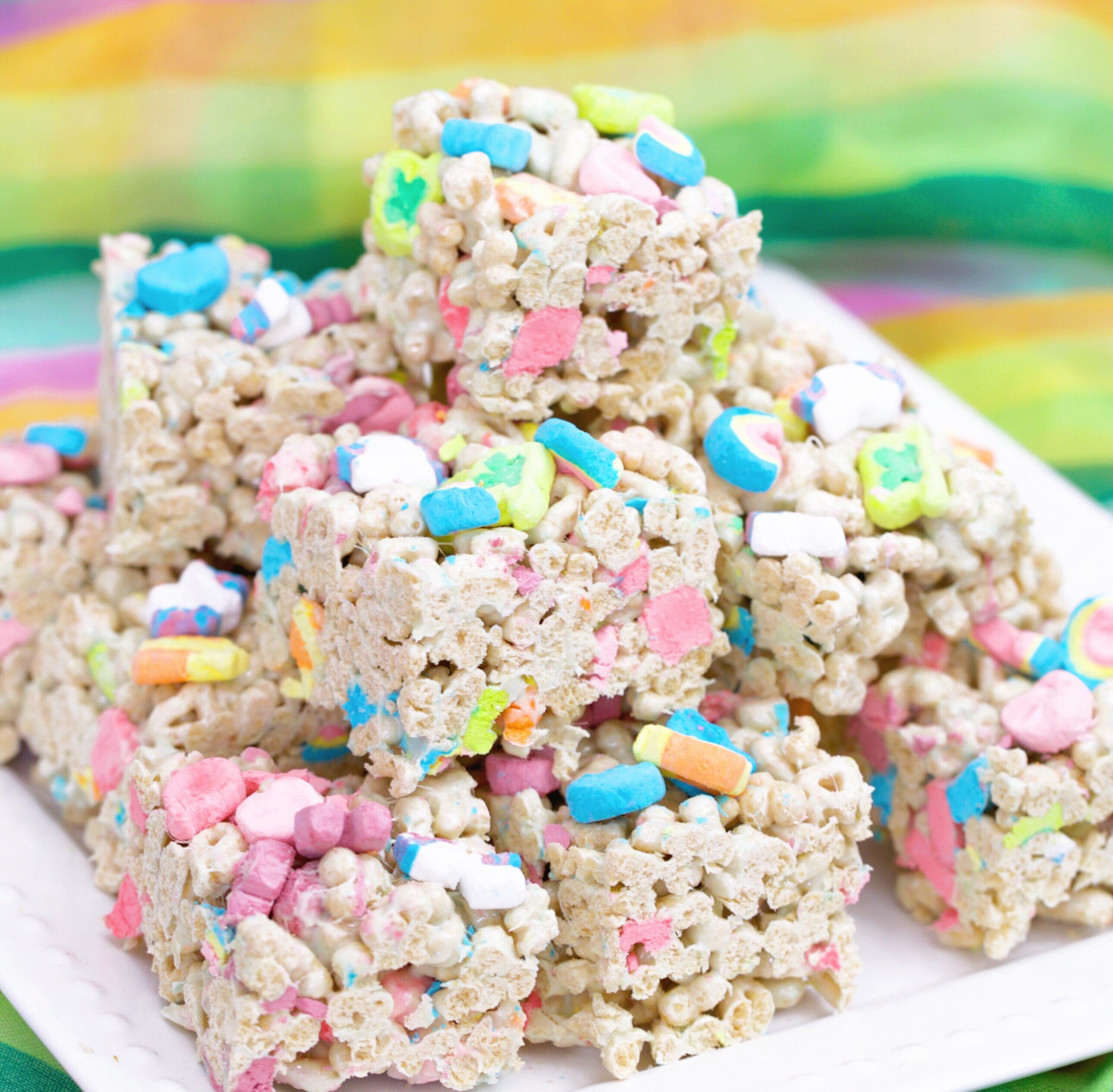 Lucky Charms Vanilla Marshmallow Treats - Sparkling Charm