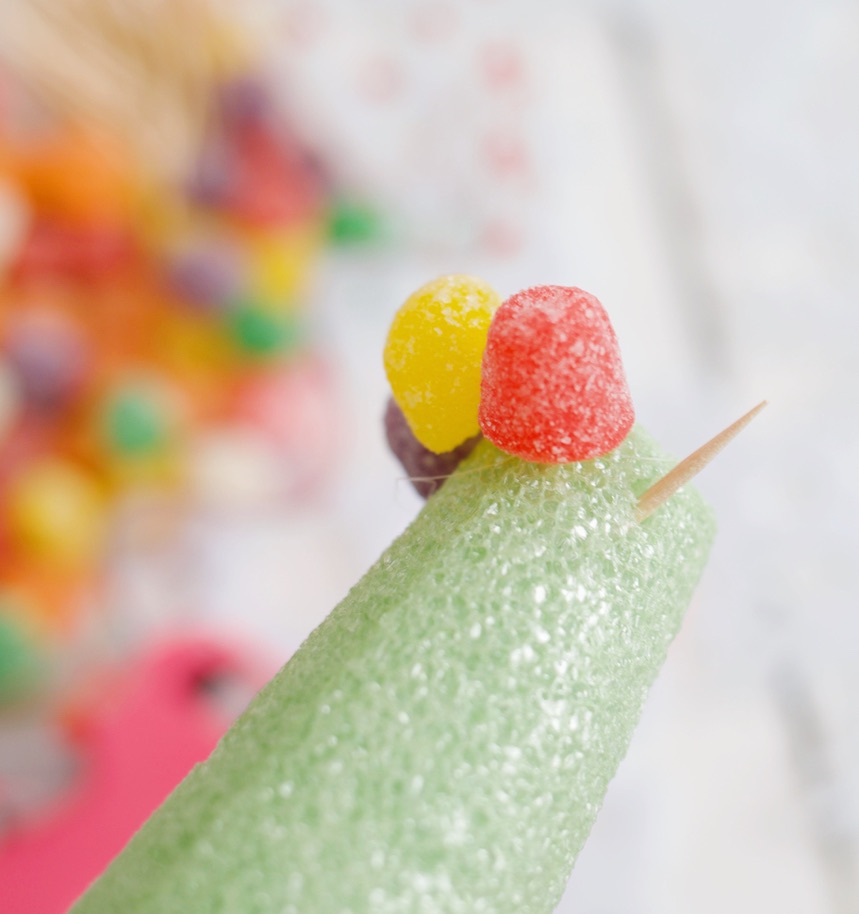 DIY Vintage Gum Drop Trees - Sparkling Charm - Seasonal Entertaining ...